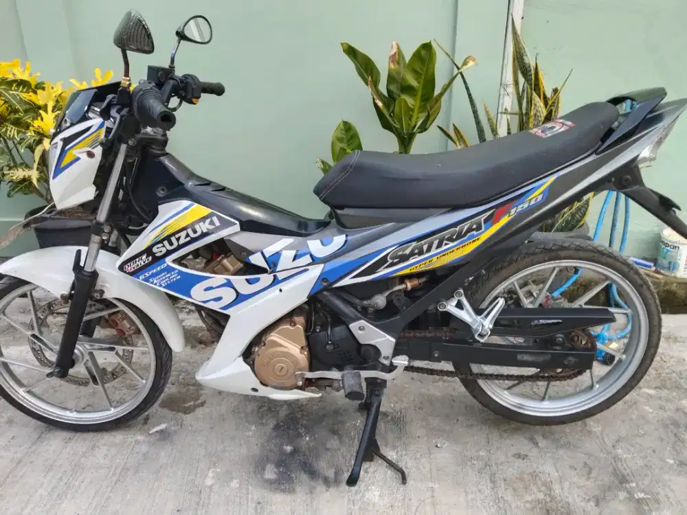 Suzuki Satria F 150cc thn 2013 mesin halus di Tangerang