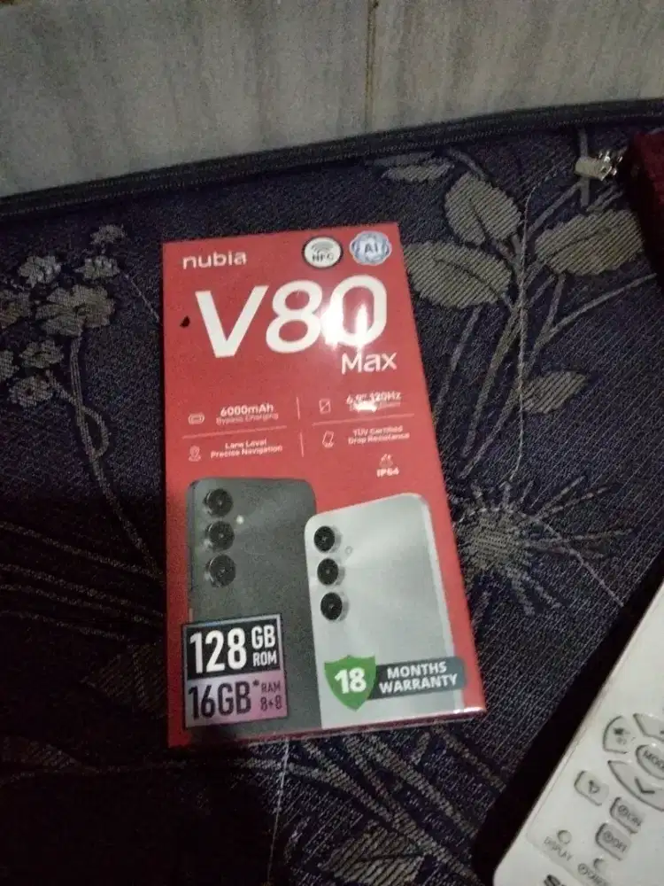 Nubia v80 128 ram 8