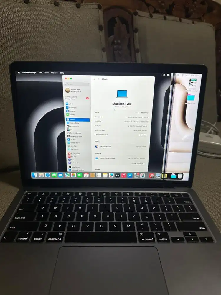 Mackbook air 2020