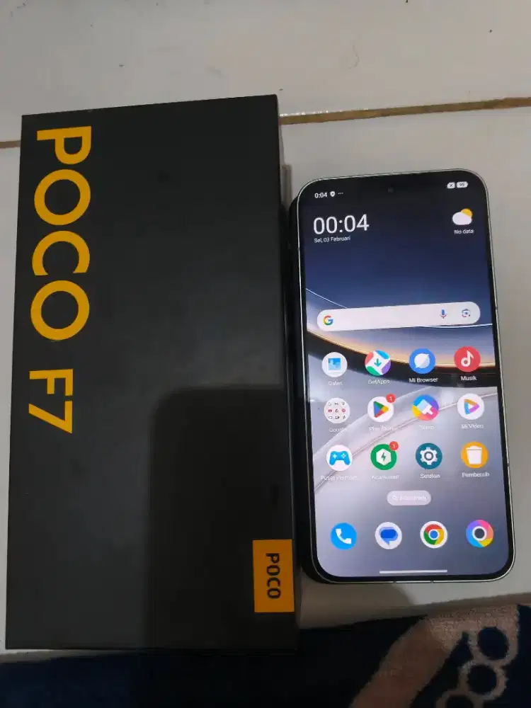Poco F7 12/512 FULLSET GARANSI ON 2027
