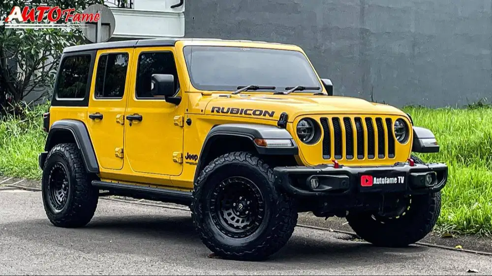 All New Jeep JL Wrangler Rubicon 4 Doors 4 Pintu 2.0 Pemk 2019 Yellow