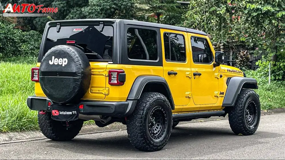All New Jeep JL Wrangler Rubicon 4 Doors 4 Pintu 2.0 Pemk 2019 Yellow