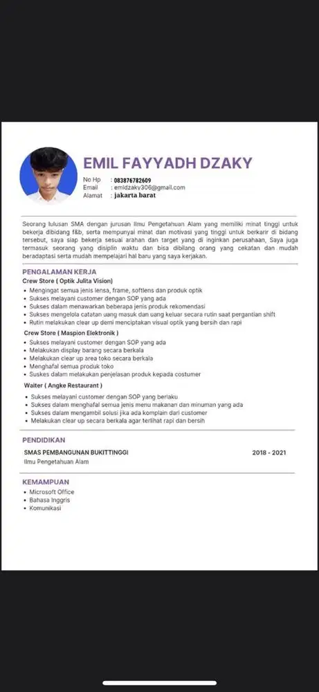 Cari Lowongan Kerja