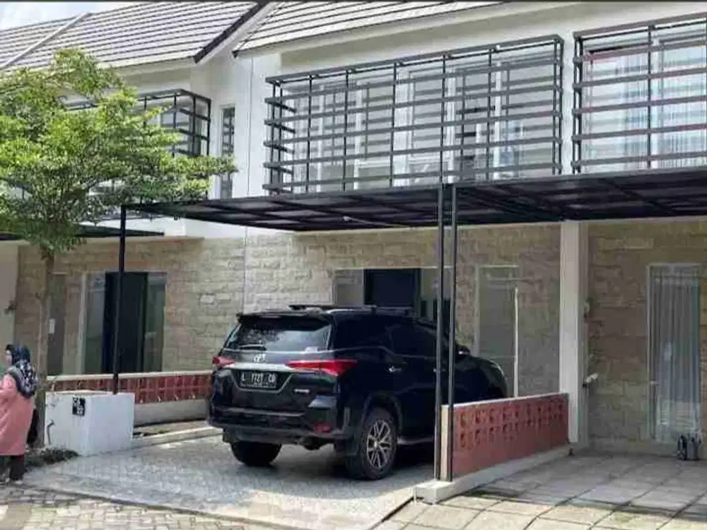 Rumah 2 LT semi furnished dijual murah Perum Mutiara city sidoarjo kota