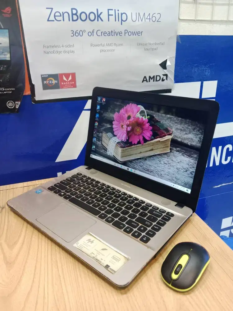 LAPTOP KULIAH ASUS X441N INTEL CELERON RAM 2GB HDD 500GB