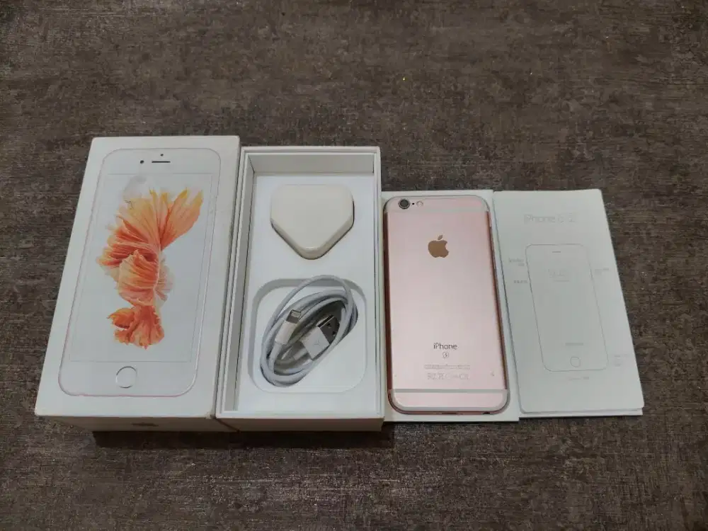 iPhone 6s 64GB Mulus Fullset iCloud Aman Siap Reset