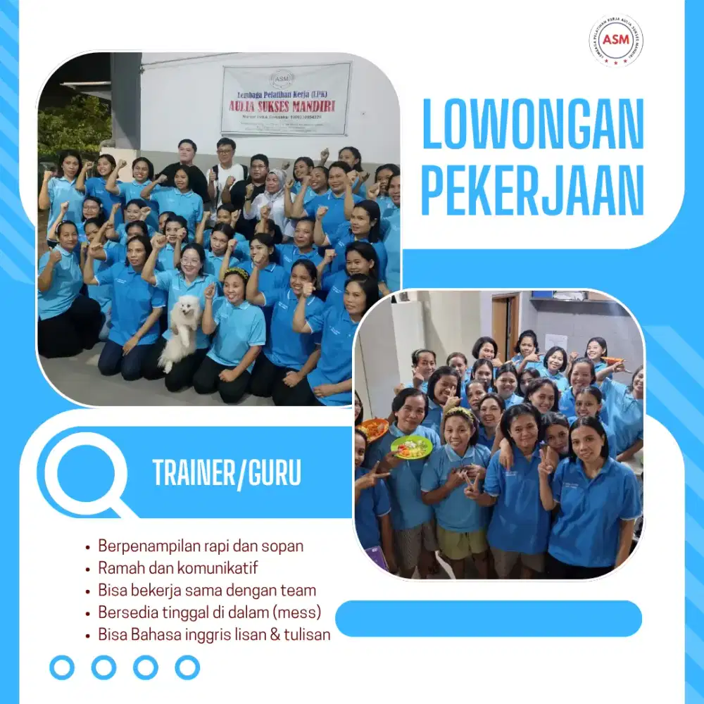 DI BUTUHKAN SEGERA GURU CPMI
