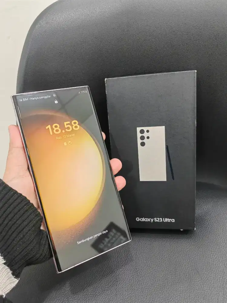Samsung S23 Ultra 12/256 Fulset ori no minus resmi sein
