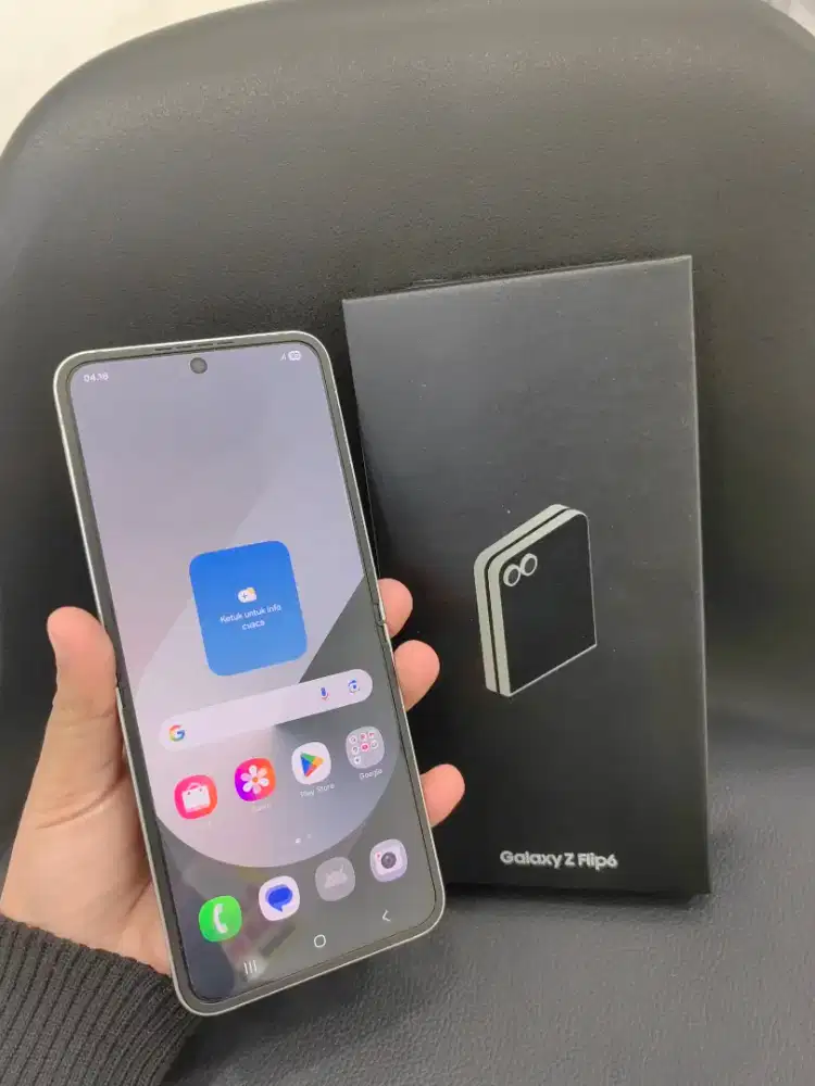 Samsung Z Flip 6 12/256 Fulset ori resmi sein no minus