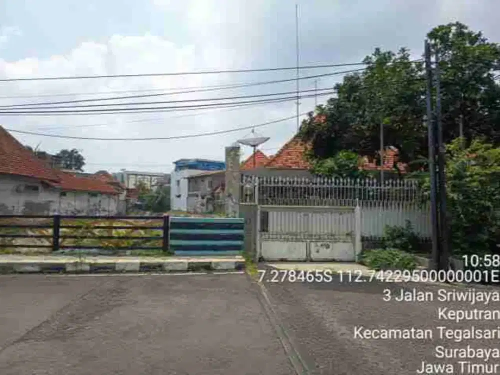 Dijual via lelang rumah di Sriwijaya no 5 keputran Surabaya
