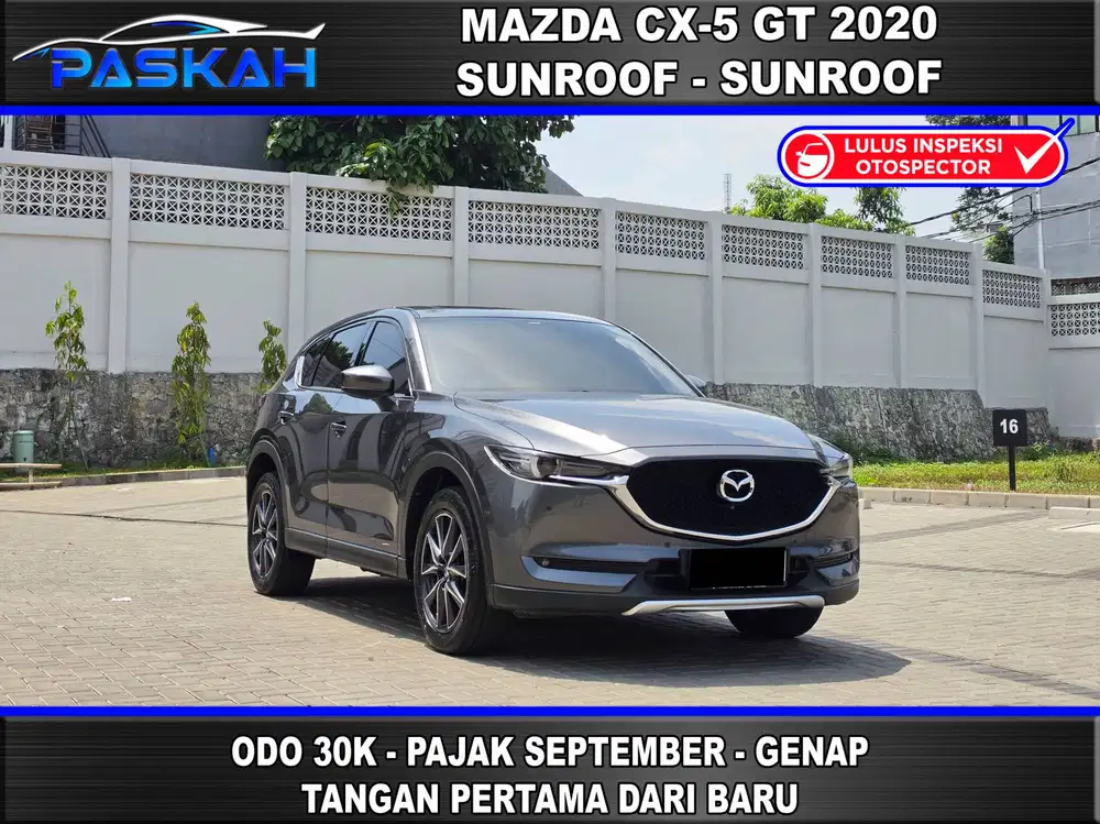 Sunroof Bunga=4,5% Odo=30k PAJAK=September MAZDA CX5 GT 2020 cx 5 2020