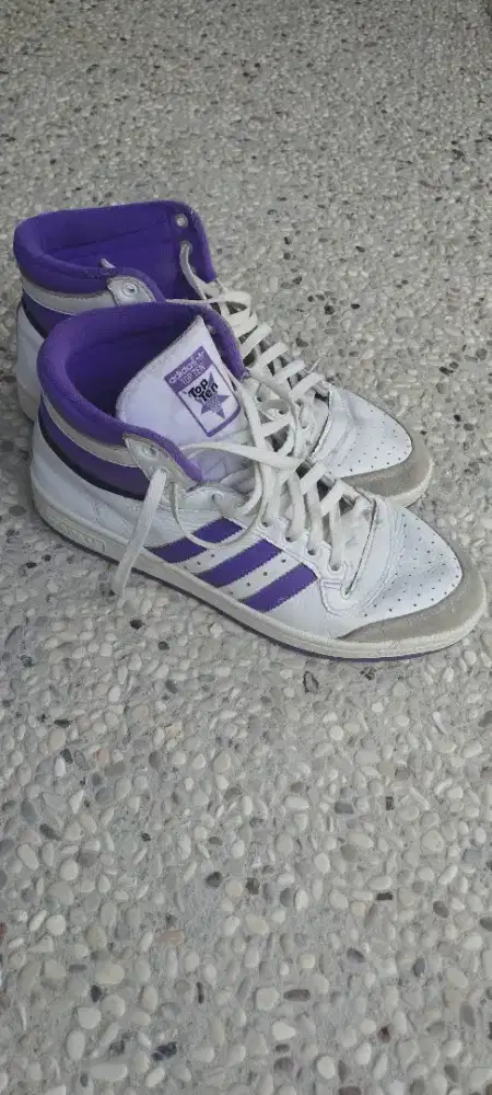 Adidas ungu tinggi high