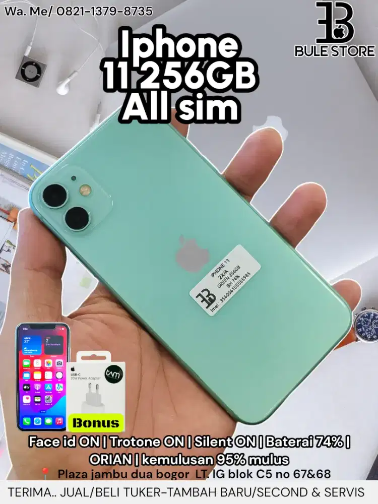 Iphone 11 256GB All sim mulus