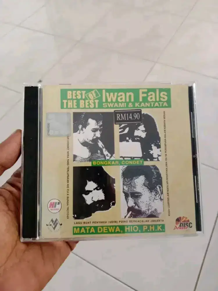 CD 2 Best Of The Best Iwan Fals Original