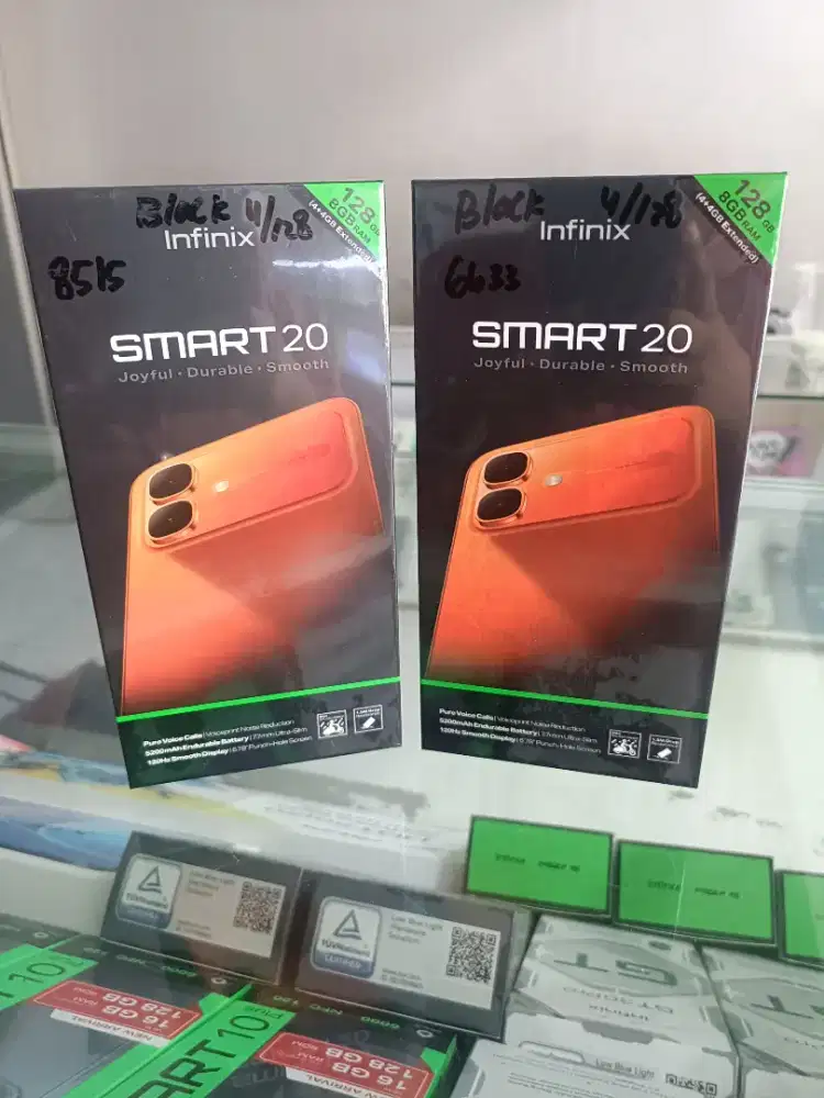 INFINIX SMRT 20 4+4/128 PALINGMUARAH BISA COD FREE ONGKIR