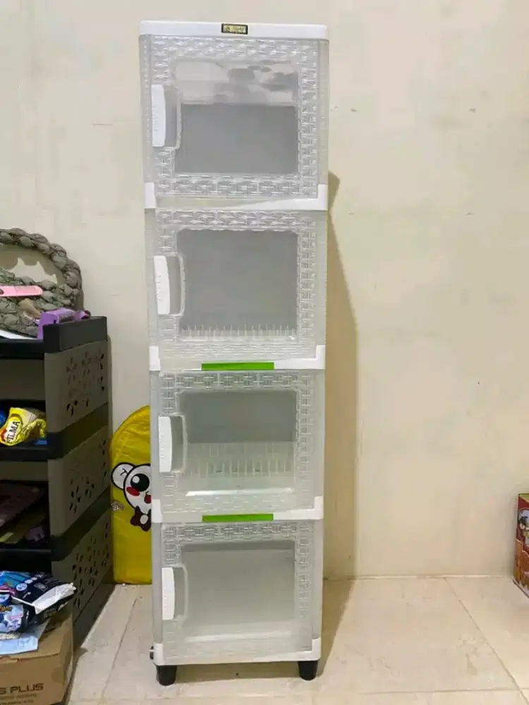 Rak Piring AKAKO Bongkar Pasang Fuul Transparan