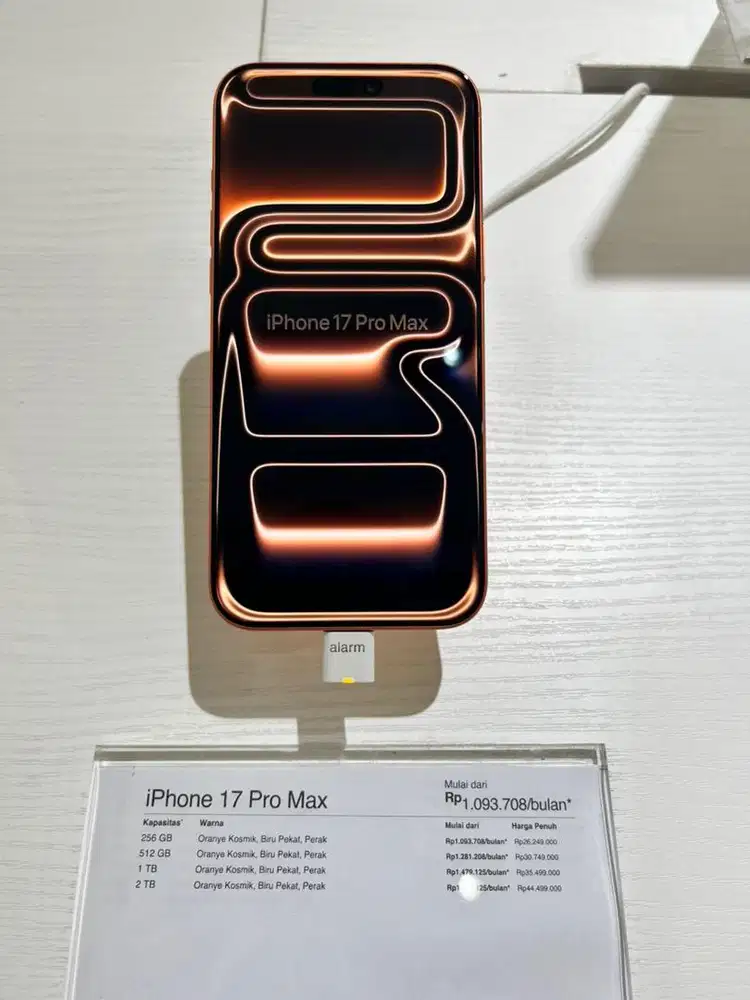 iPhone 17 Pro Max, BISA CICILAN 0%