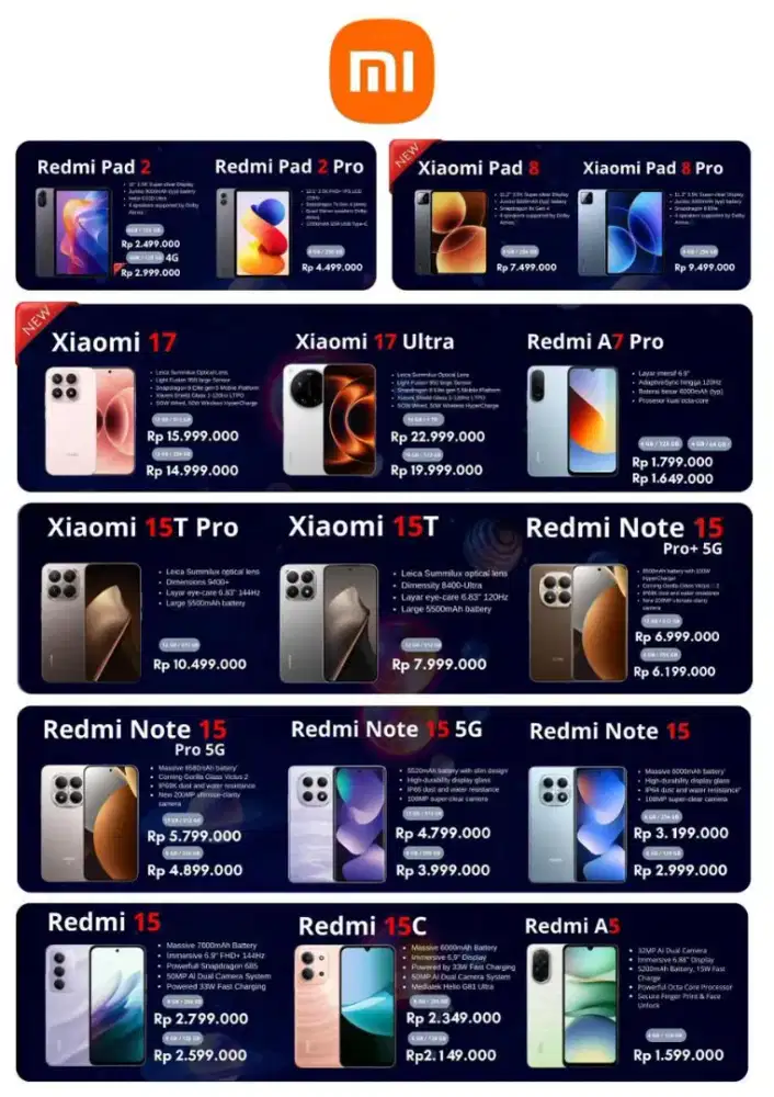 Redmi note 15 series
