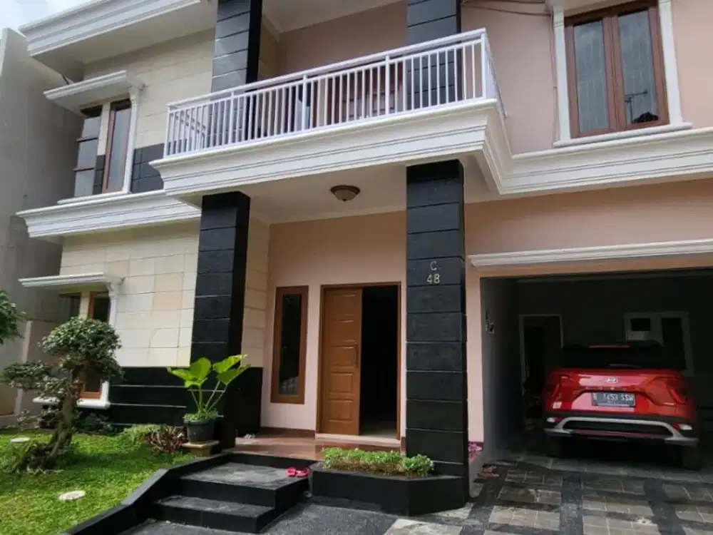 Rumah Bagus 250m Furnished di Puri Sriwedari, Depan Trans Studio Mall Cibubur