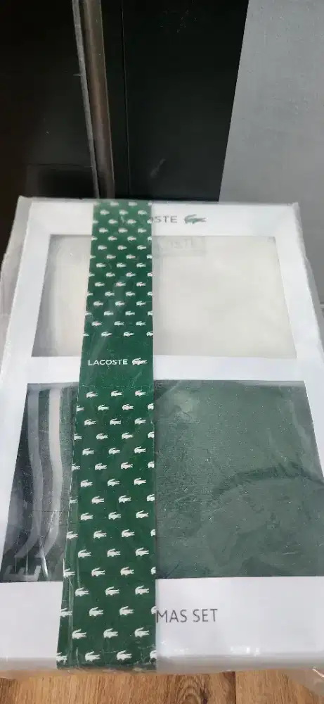 Jual pyjamas set lacoste original