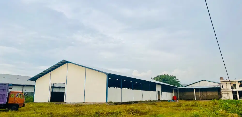 Jual Gudang Baru Lokasi Strategis samping tol Ir. Sutami Makassar