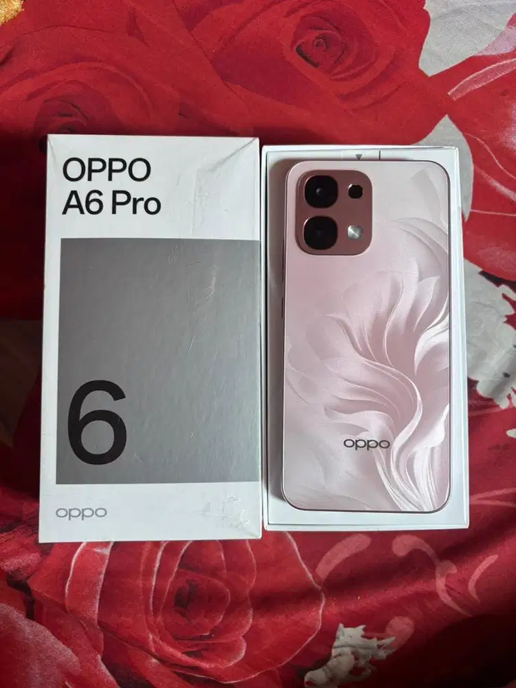 Oppo A6 Pro 8/256 Warna pink