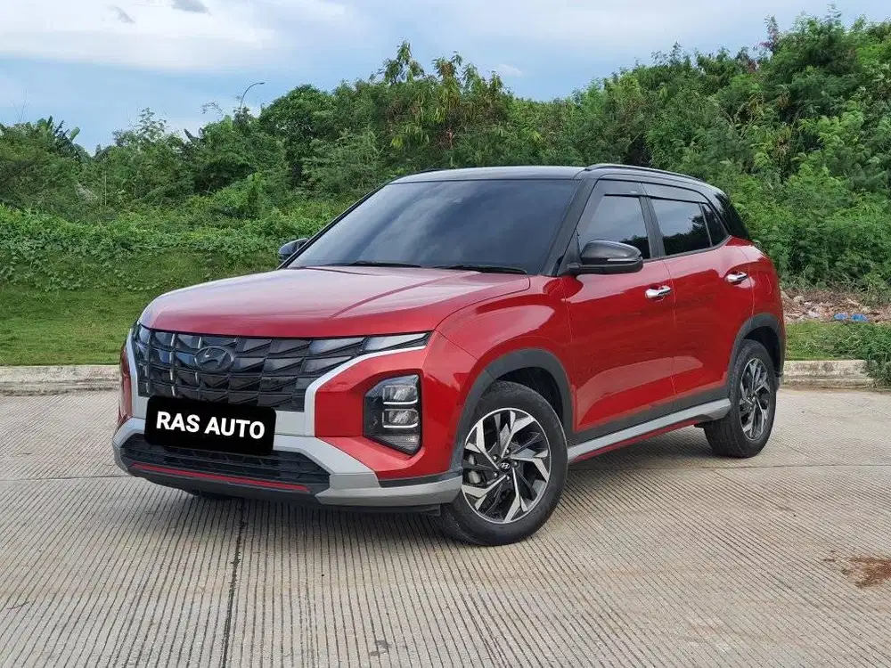 SUNROOF!!  Hyundai Creta Prime IVT Two Tone AT 2023 Merah