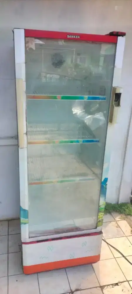 Jual showcase Sanken masih orisinil normal sangat