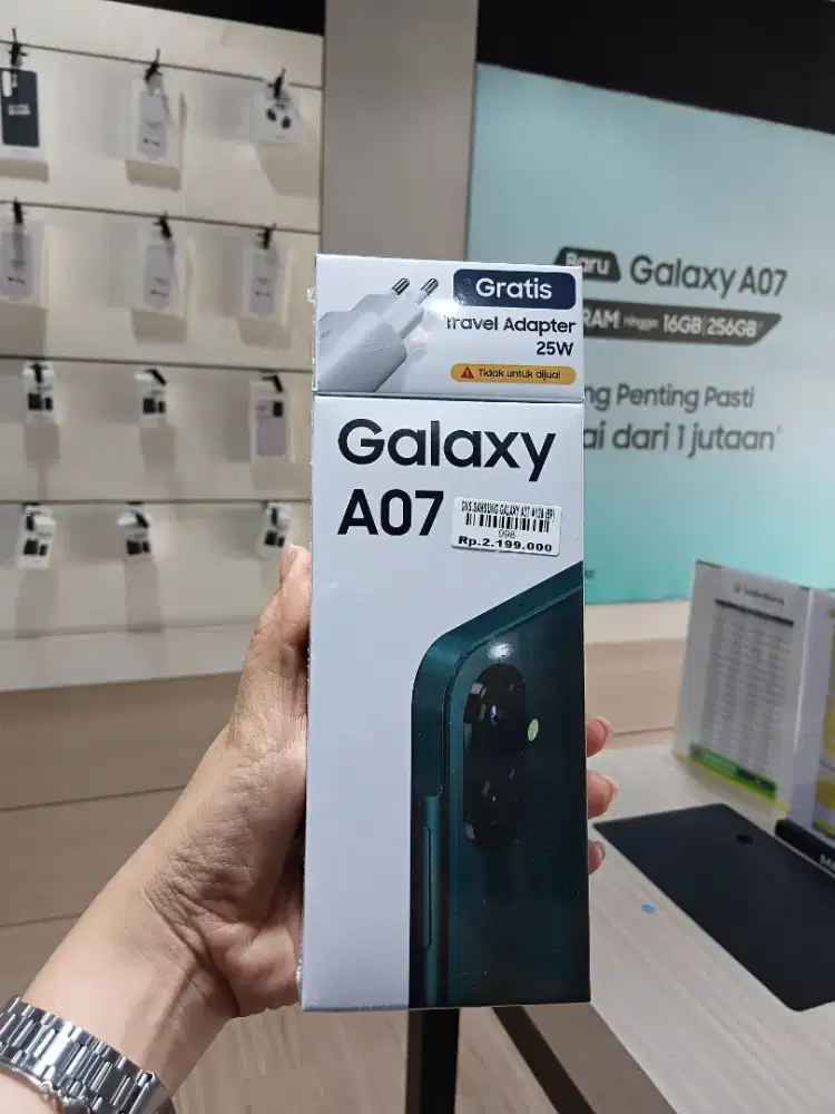 Ready samsung A07 4/128 garansi resmi 1tahun atlantis dahsyat