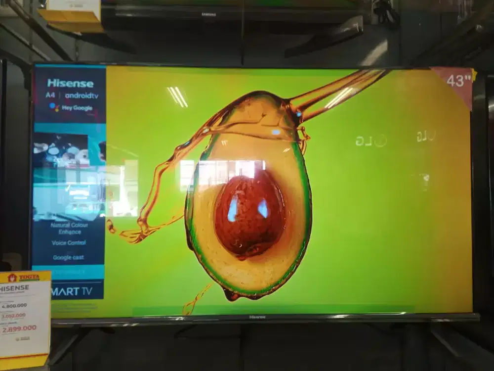 Smart tv hisense 43in