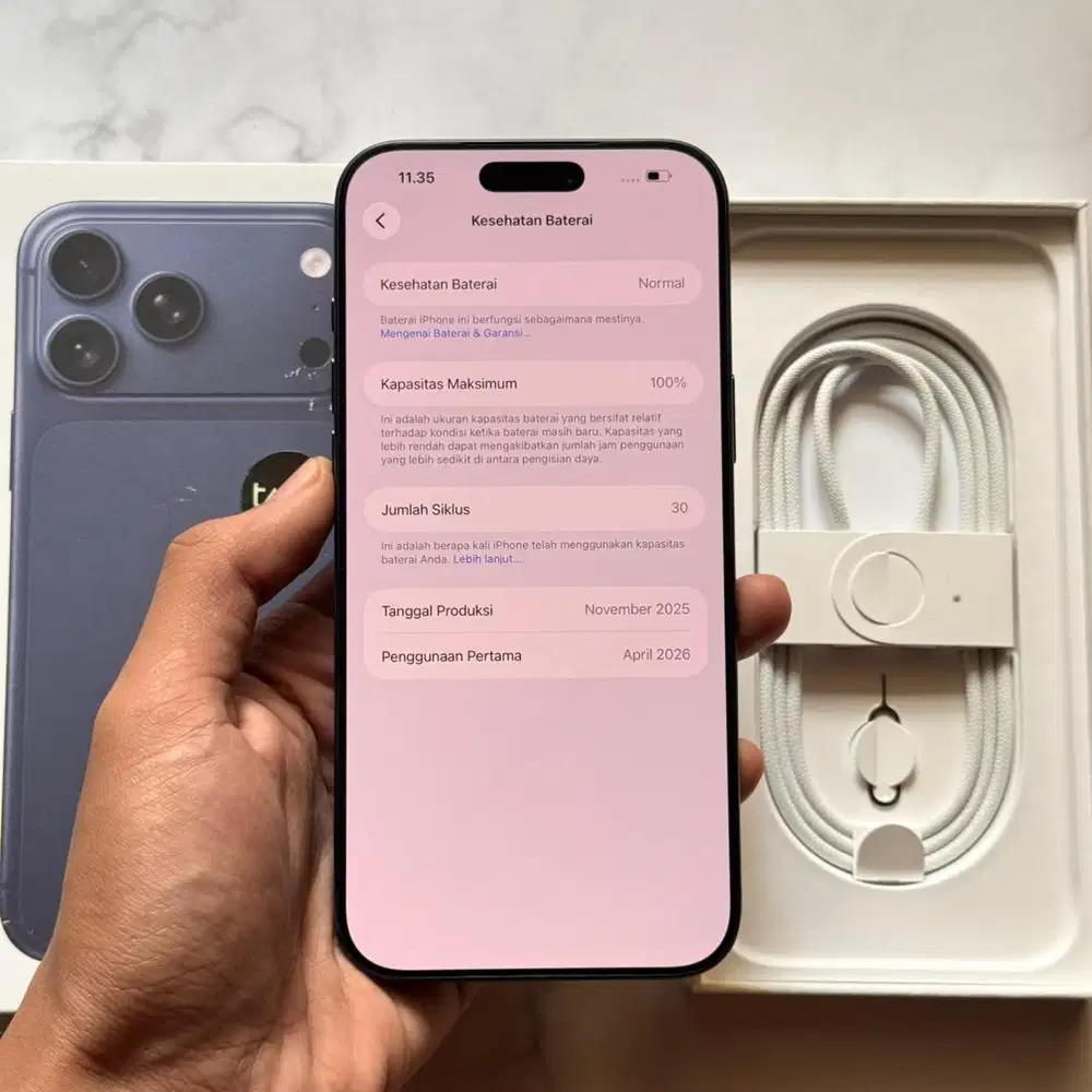 iphone 17 promax 512gb second ibox fullset