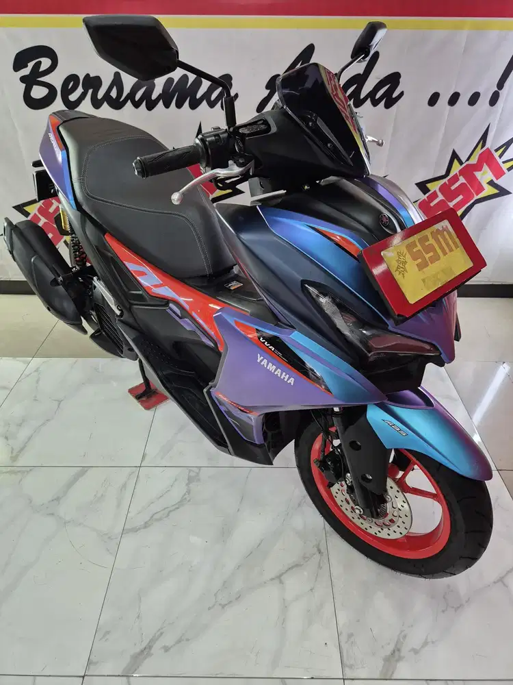 All-new Aerox 155 alpha abs keyles iss istimewa