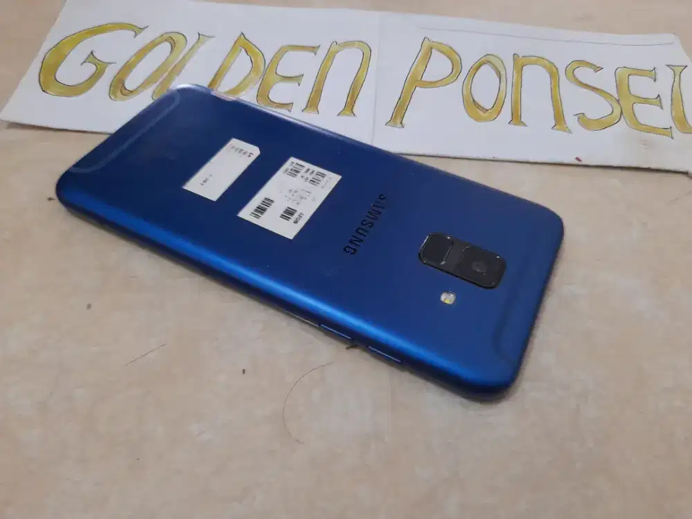 Samsung A6 Amoled (32Gb/Ram3Gb)ORI SEIN.Perfect#Golden Ponsel