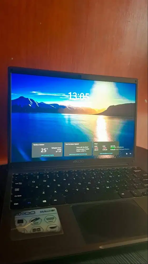 Axioo MyBook 14F 8GB SSD Bekas Mulus, Layar 2.5K IPS