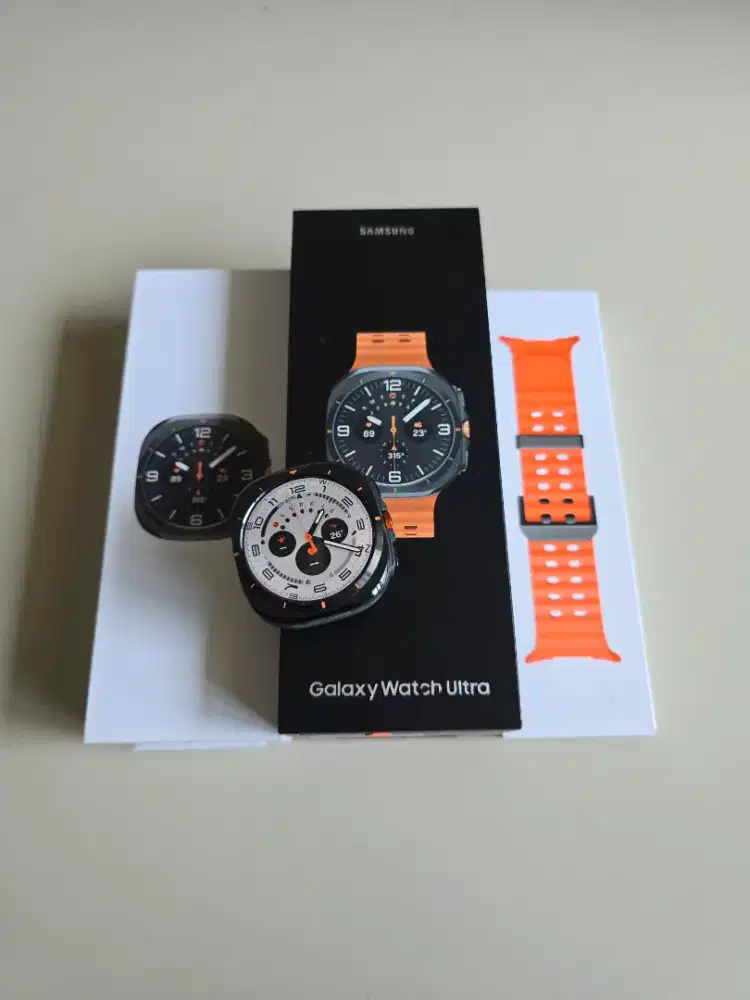 Samsung Watch Ultra 47mm 2025 Titanium Grey Resmi Indo Mulus Murah