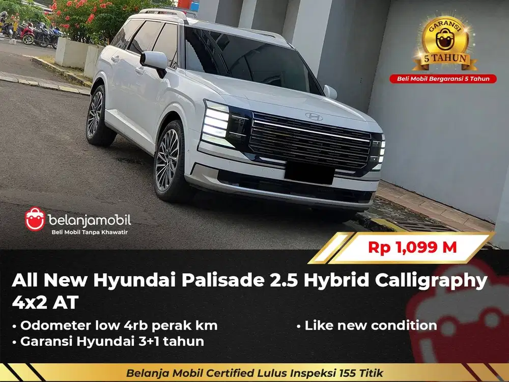 [ LOW KM 4RB ] Hyundai Palisade Hybrid HEV Calligraphy 4x2 2025/2026