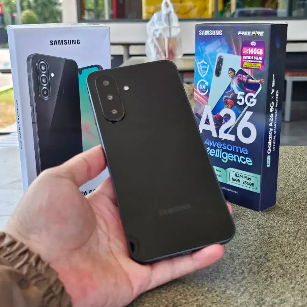Samsung A26 5G Black 256GB SEIN Fullset Original