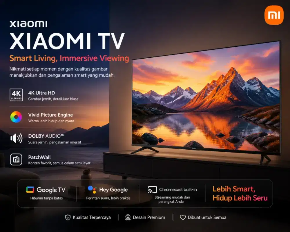Cash credit XIAOMI TV
