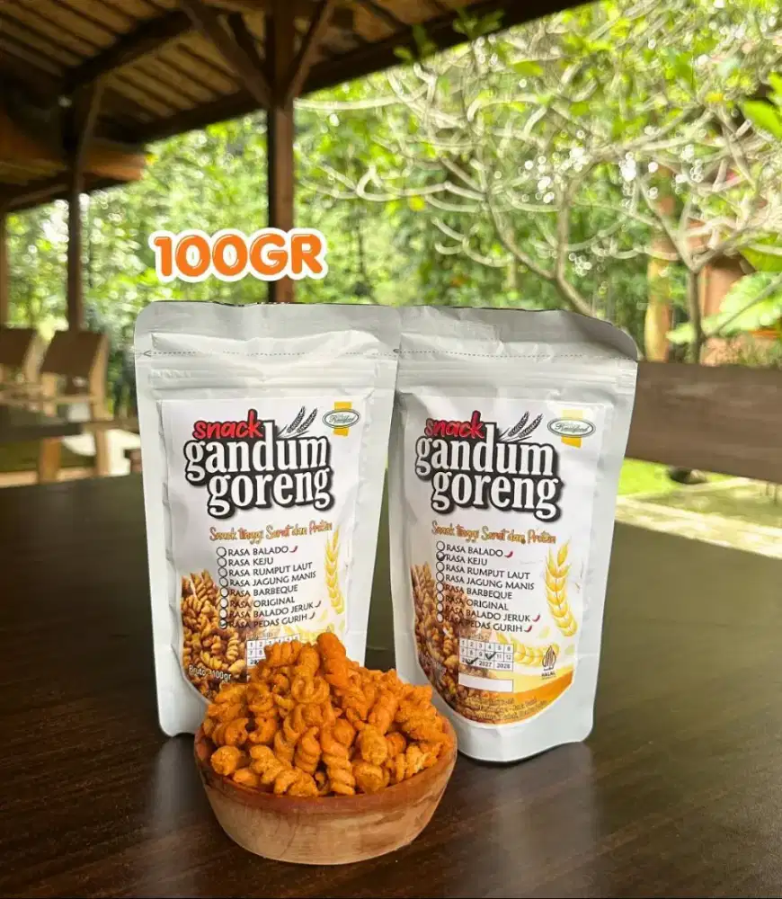 Gandum Goreng Cemilan Enak
