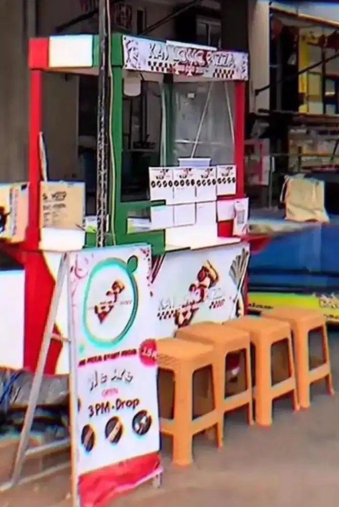JUAL CEPAT GEROBAL BEKAS JUAL PIZZA