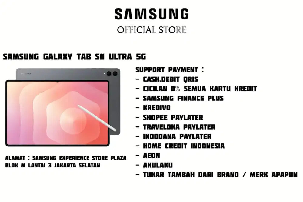 PROMO Samsung Galaxy TAB S11 5G Garansi Resmi SEIN