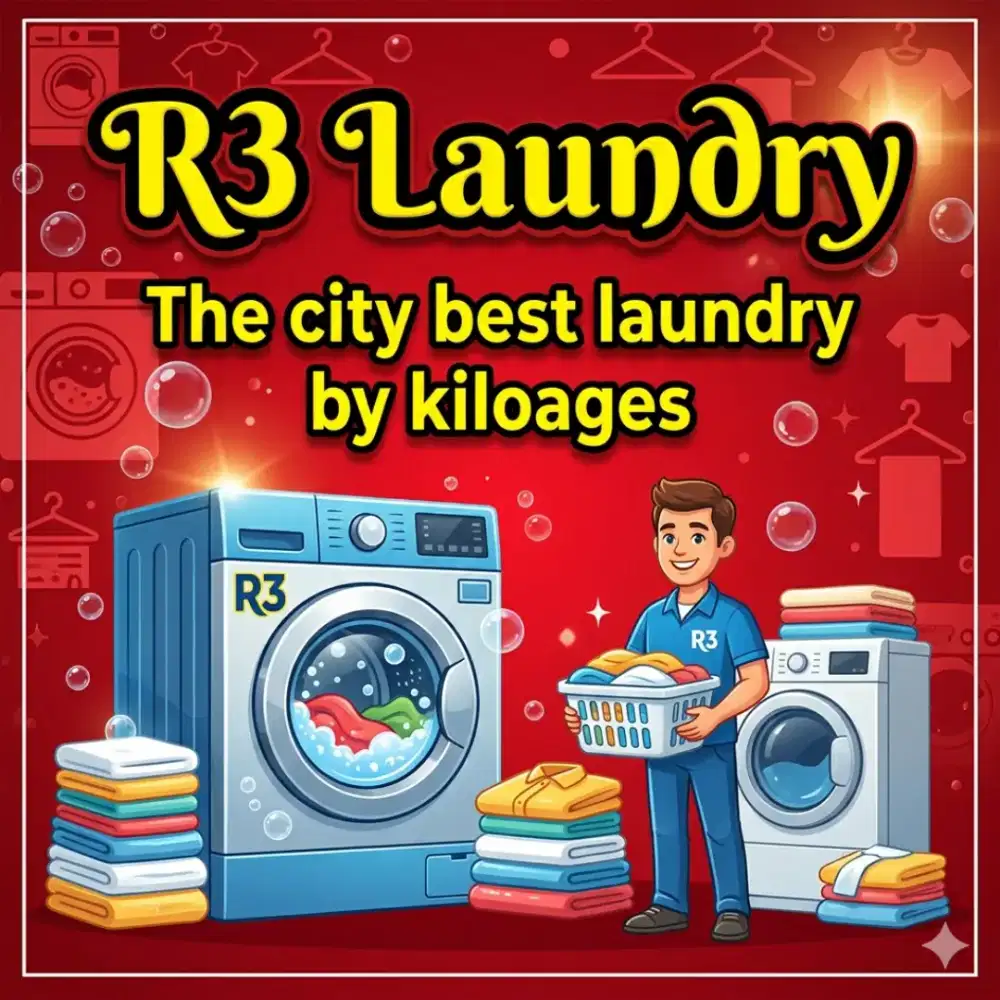DIBUTUHKAN PEGAWAI CUCI SETRIKA DI LAUNDRY RP 1.500.000/BULAN