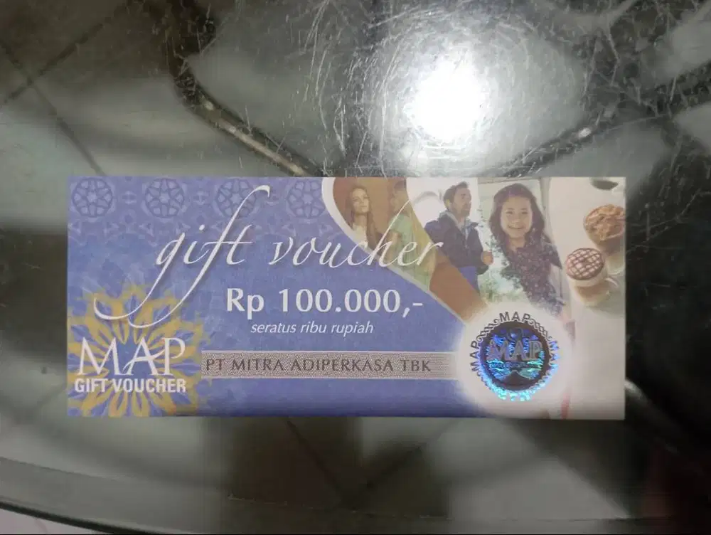 Voucher belanja MAP