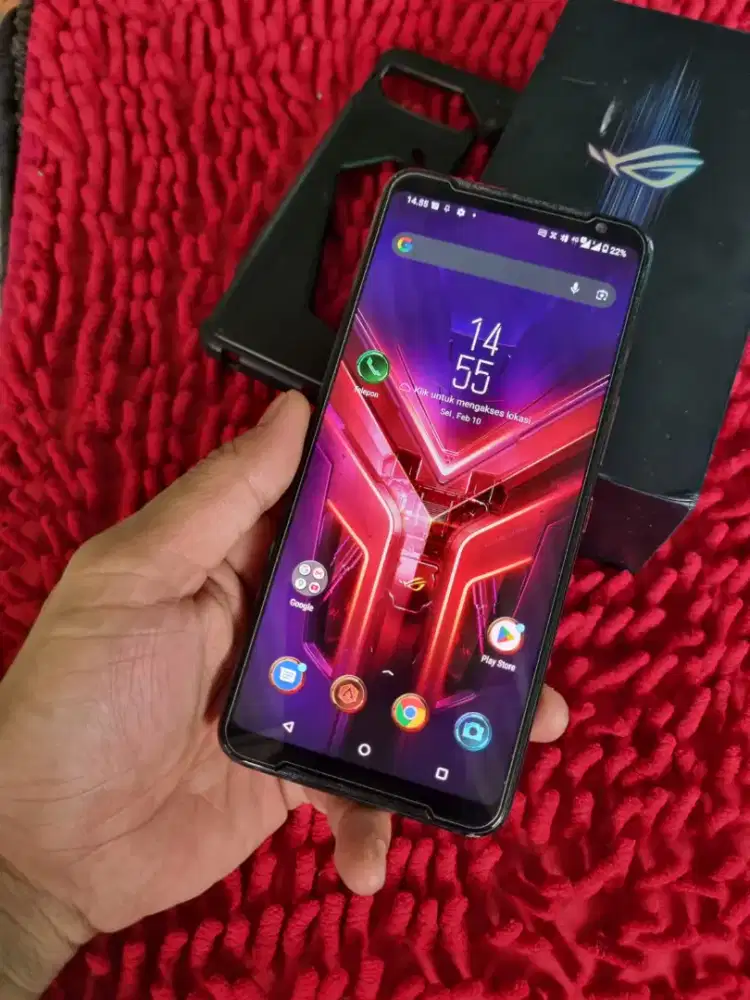 Asus ROG 3 ram 12/128 Tencent games spek cakep