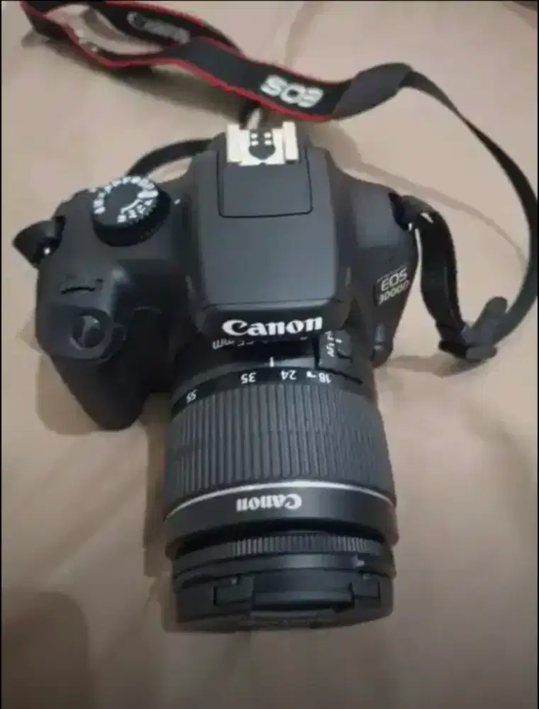 Camera Canon+lensa+baterai+charger second