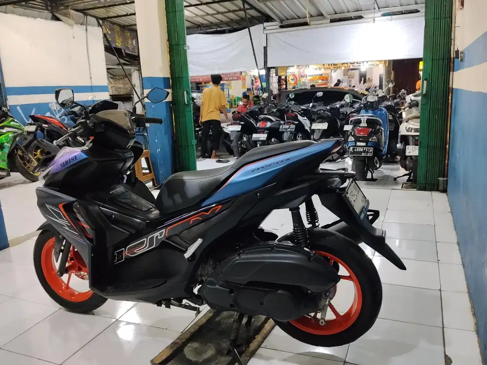 jual yamaha aerox new cybercity 2023 pajak hidup