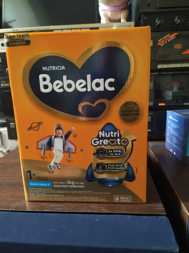 Dijual Susu Bebelac 1+ (1-3th) rasa Vanilla 3kg