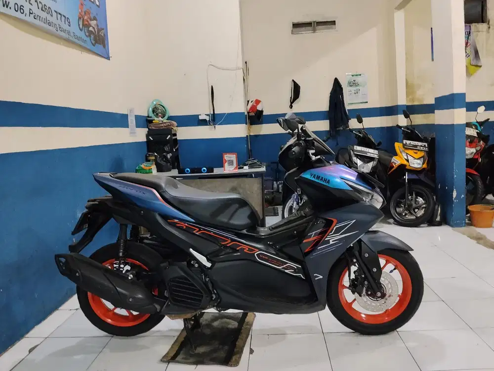 jual yamaha aerox new cybercity 2023 pajak hidup