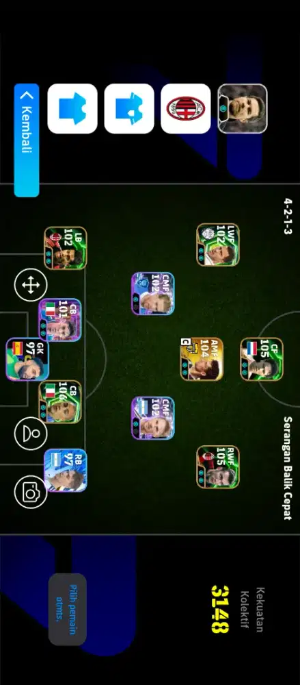 Jual akun efootball