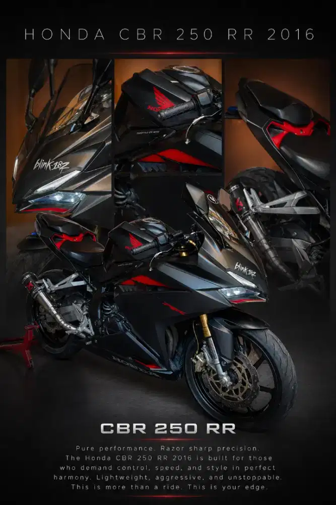 Honda CBR 250 re 2016